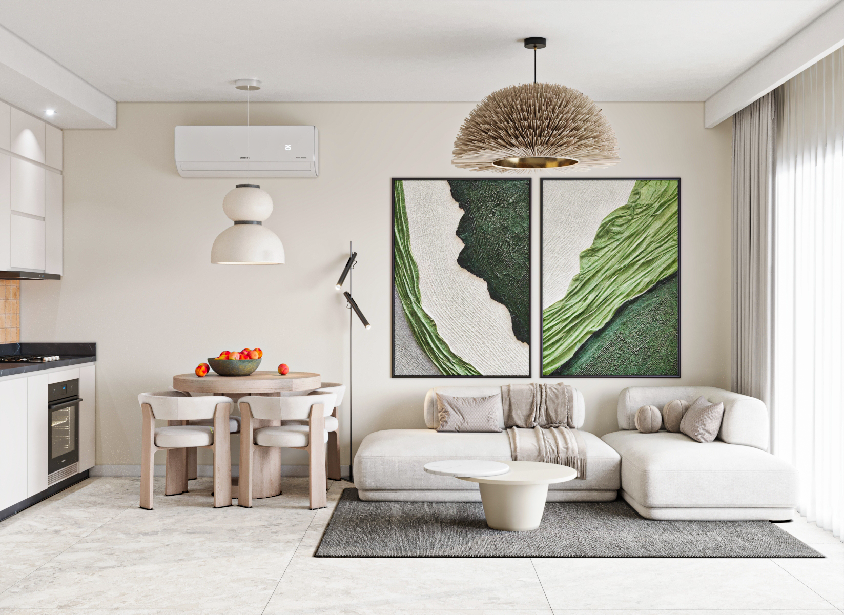 Garden Apartment illustration · Larimar II · Suites